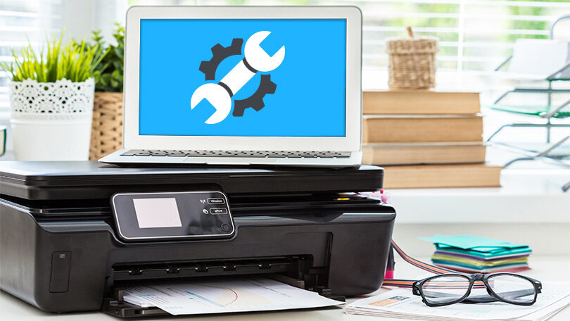 تأكد من تثبيت تعريف الطابعة