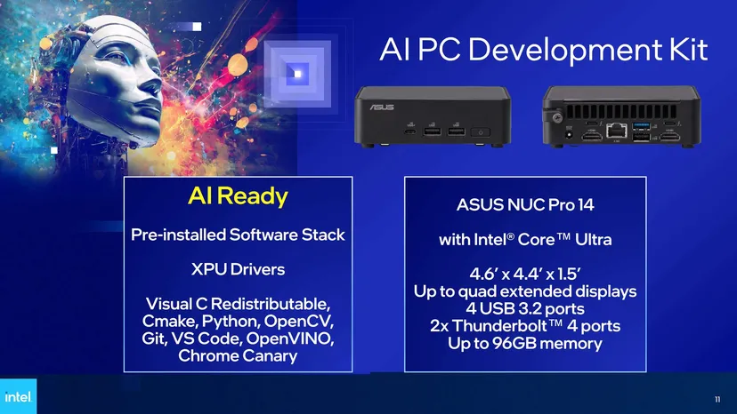 Intel AI PC development kit