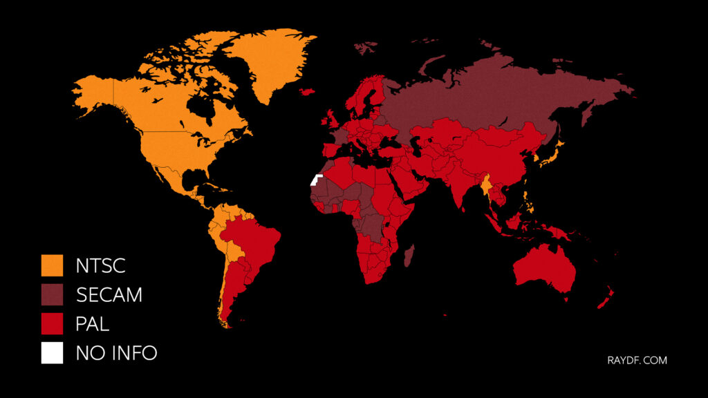 ماهو الفرق بين أنظمة PAL ،NTSC