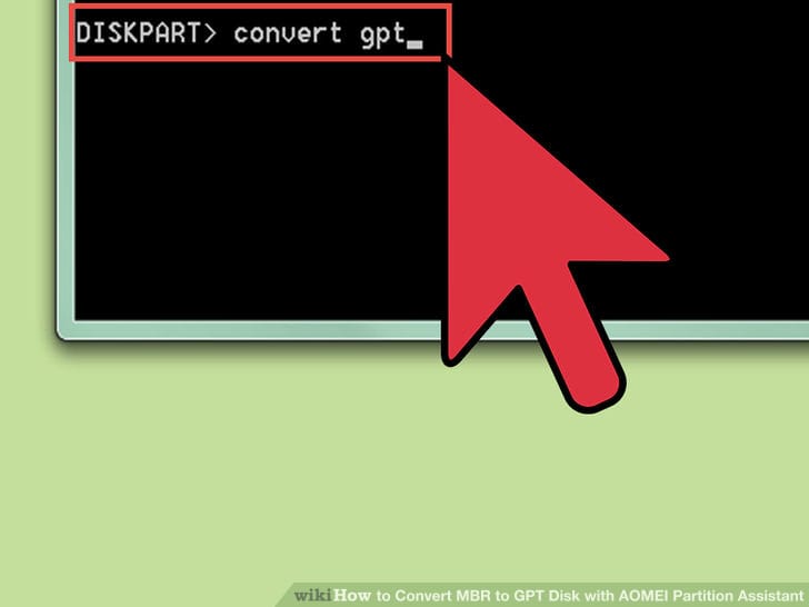 تحويل البارتشن الى gpt