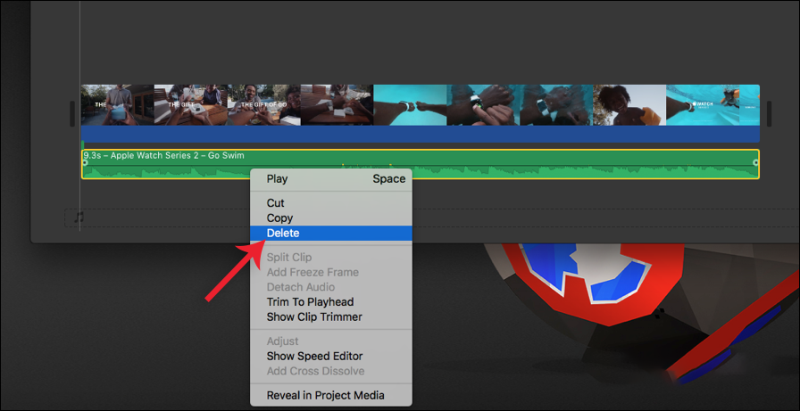 حذف الصوت من الفيديو