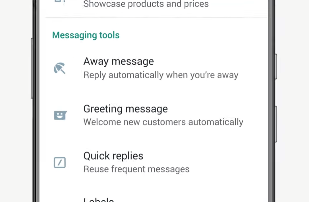 تهيئة رسائل تلقائية واتساب للاعمال للرد على العملاء