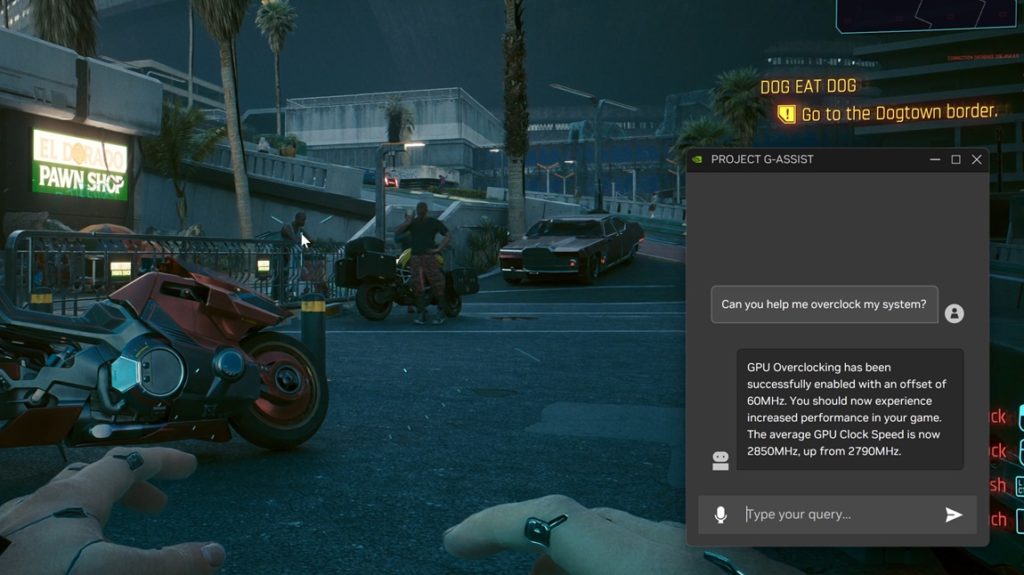 project-g-assist-overclocking help