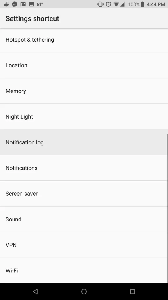 طريقة سجل الإشعارات لاسترجاع إشعارات أندرويد الضائعة