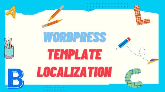 wordpress template localization