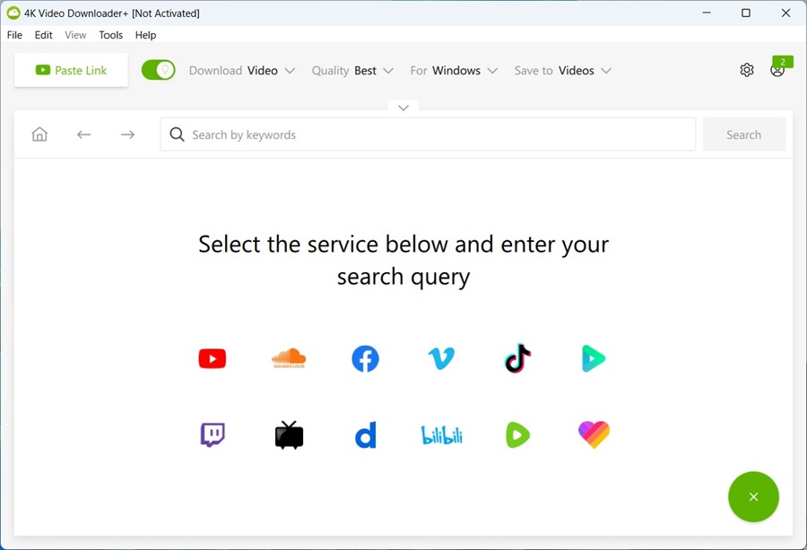 برامج تحميل فيديو دايلي موشن 4K Video Downloader