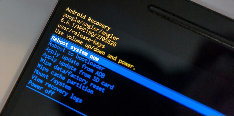 وضع الريكفري فى التابلت