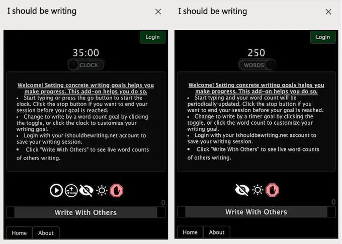 إضافة I Should Be Writing