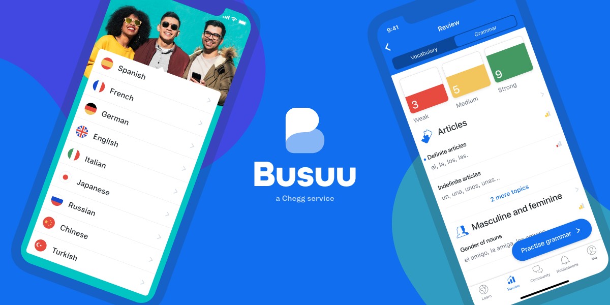 تطبيق Busuu 