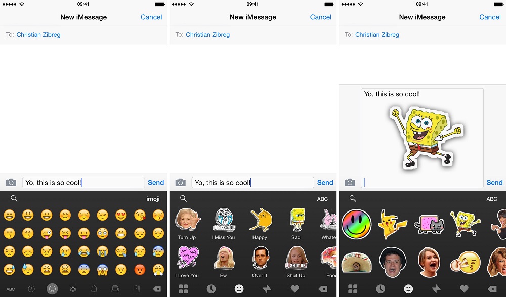 Fleksy keyboard emoji