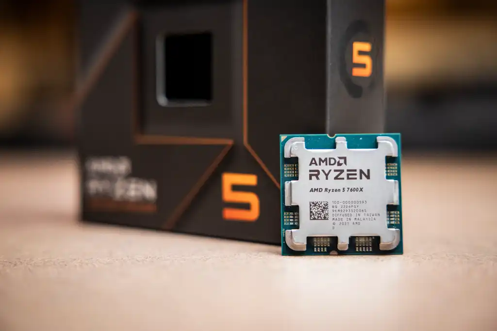 AMD Ryzen 5 7600X أفضل معالج للألعاب 2024
