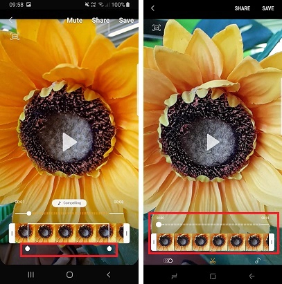 مقص تبطيئ الفيديو