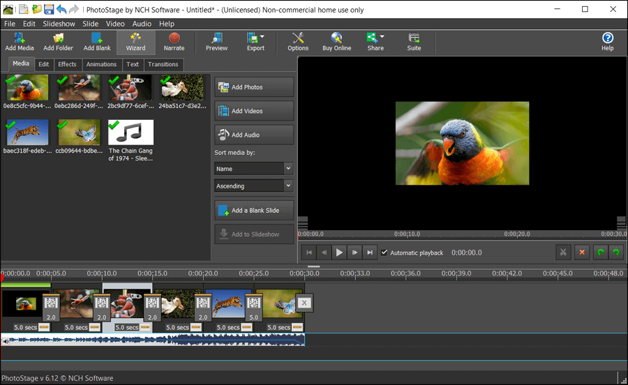 برنامج PhotoStage By NCH