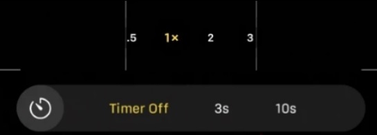 استخدم المؤقت عند التقاط صور ايفون