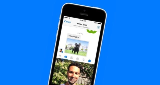 ارسال فيديو فيسبوك ماسنجر