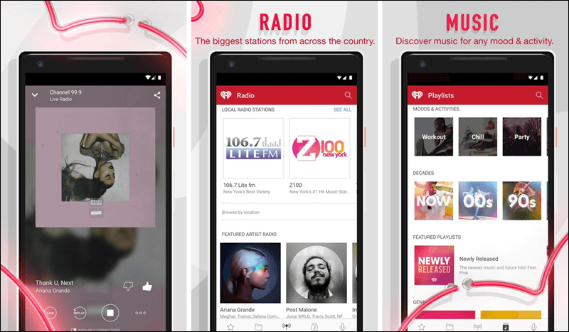 تطبيق iHeartRadio