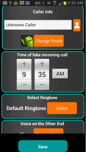 تغيير الصوت للمكالمات