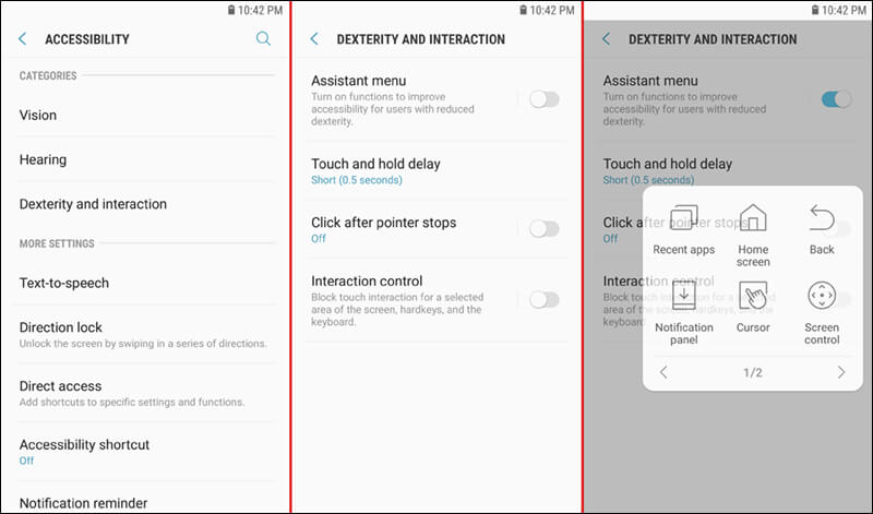 تفعيل قائمة المساعدة