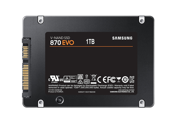  Samsung 870 EVO (SATA SSD)