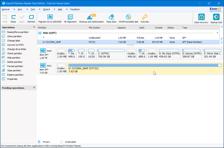 الواجهة الرسومية للبرنامج