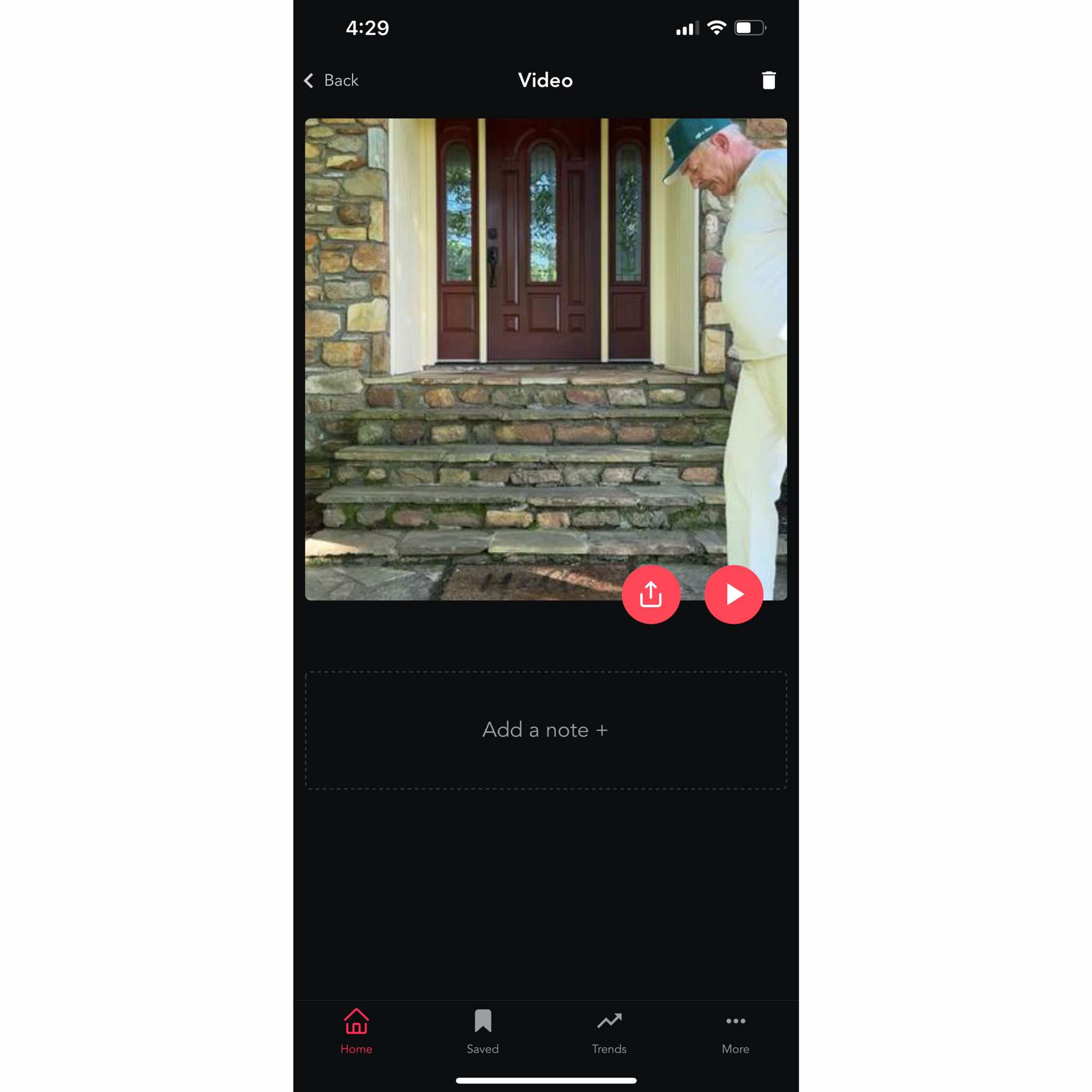إزالة علامة تيك توك المائية من خلال تطبيق سناب تيك