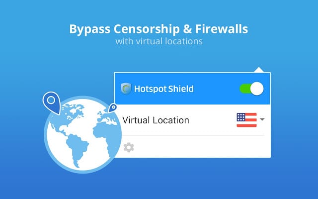 اضافات vpn Hotspot Shield chrome