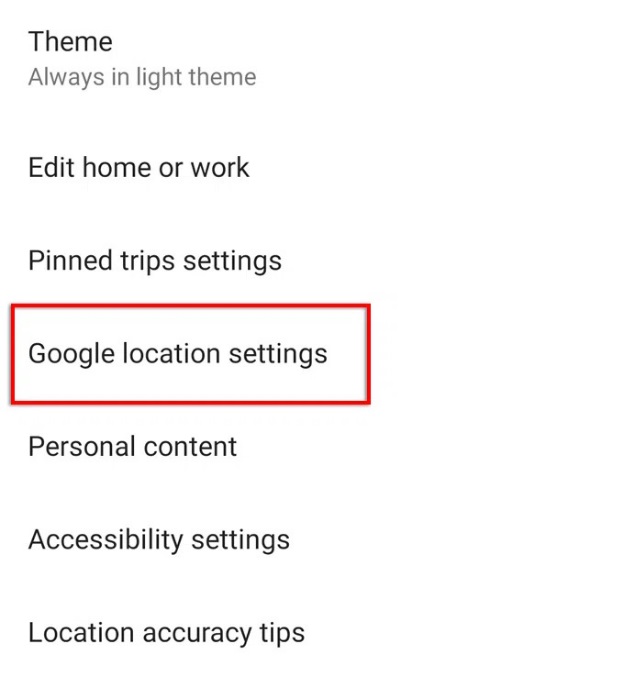 اعدادات الموقع جوجل 2