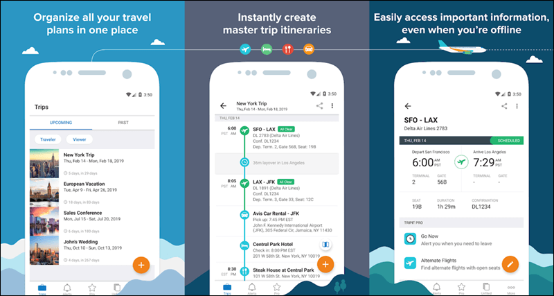 تطبيق TripIt
