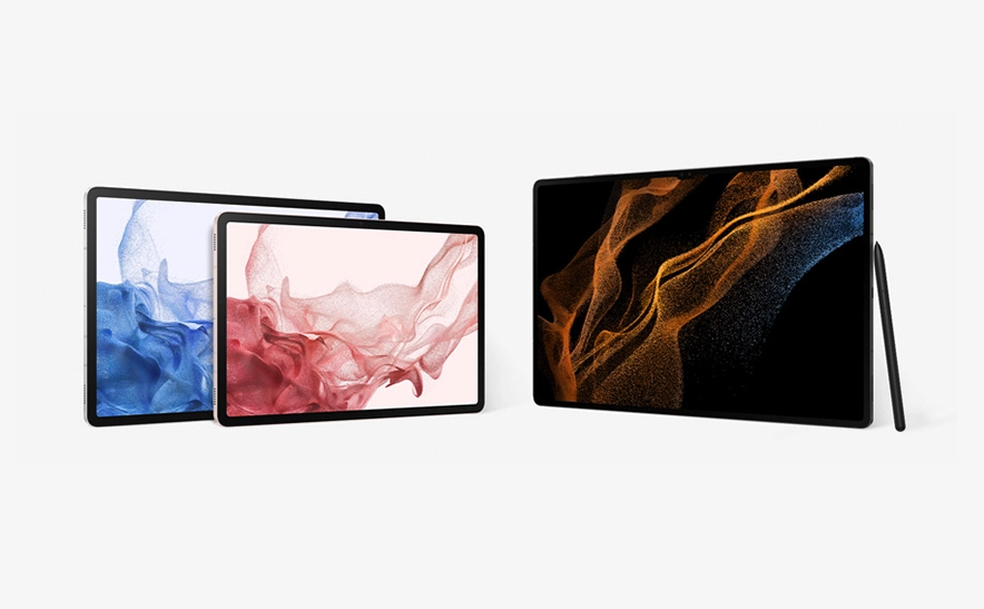 SAMSUNG Galaxy Tab S8 and plus