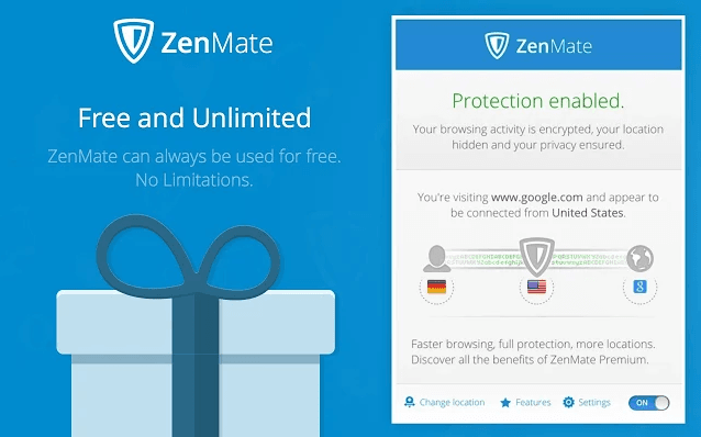 اضافات ZenMate VPN