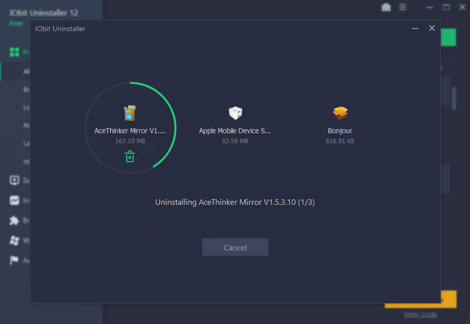 حذف برامج الكمبيوتر IObit Uninstaller 12