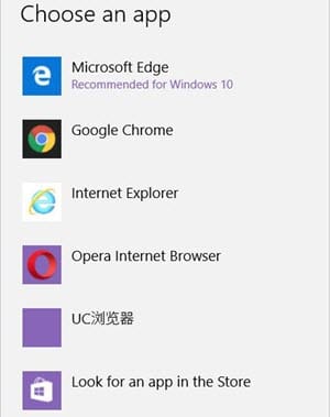 change windows 10 default browser 4