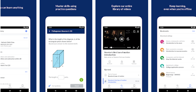 تعلم البرمجة عن بعد Khan Academy