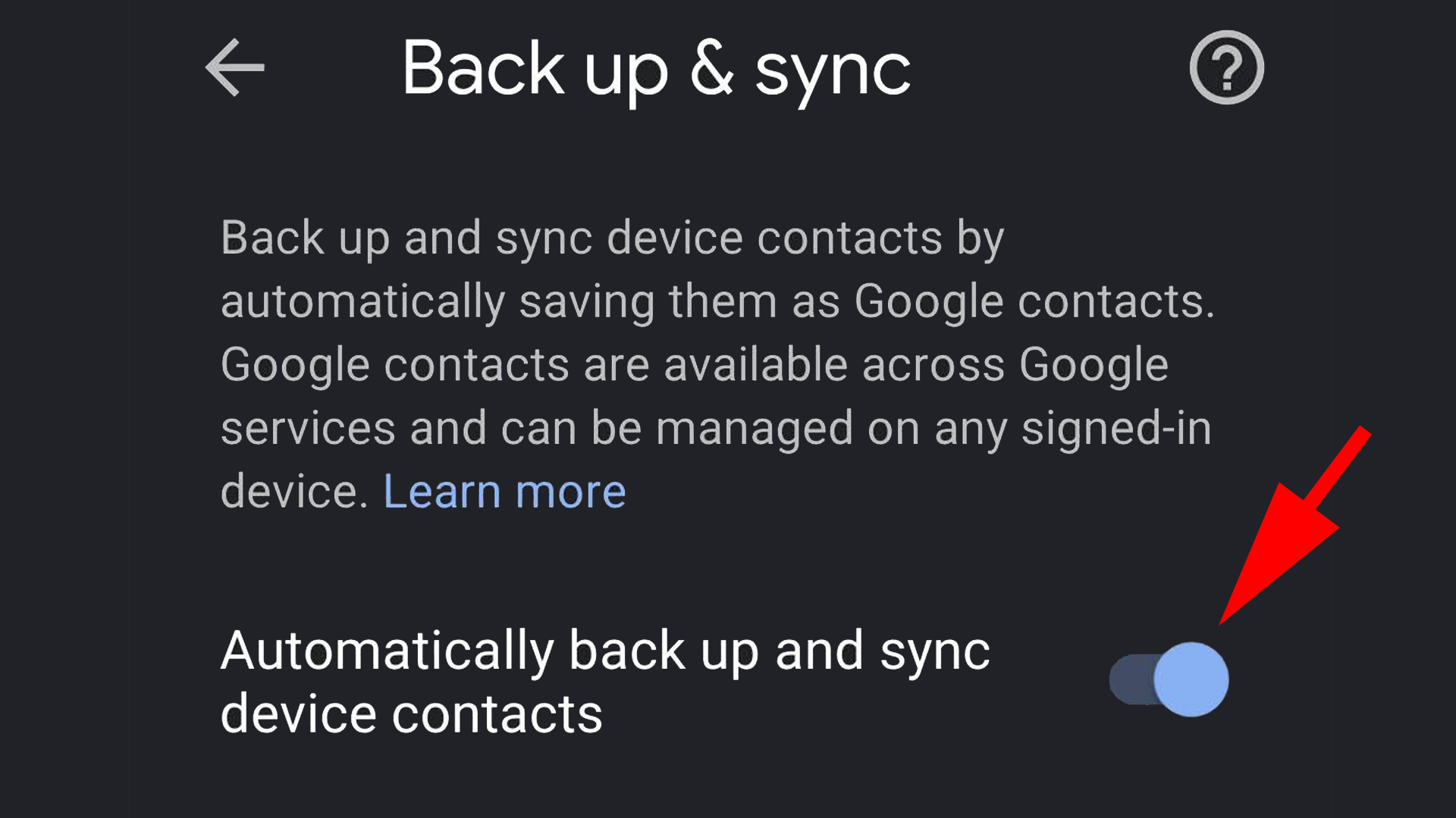الطريقة الصحيحة لعمل النسخ الاحتياطي للأسماء والأرقام عبر اندرويد
