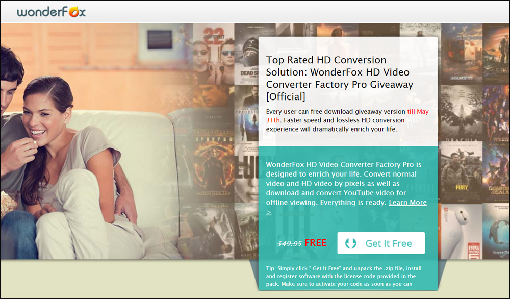 جيف اواي Video Converter Factory