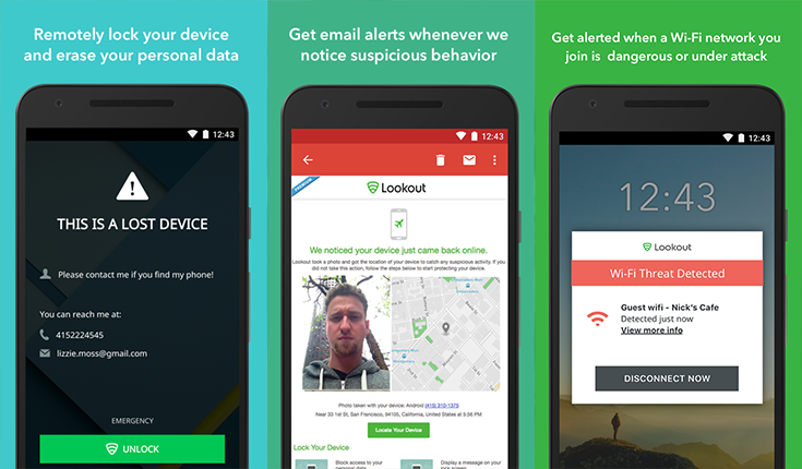 تطبيق ضد السرقة للاندرويد Lookout