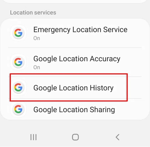 سجل المواقع جوجل