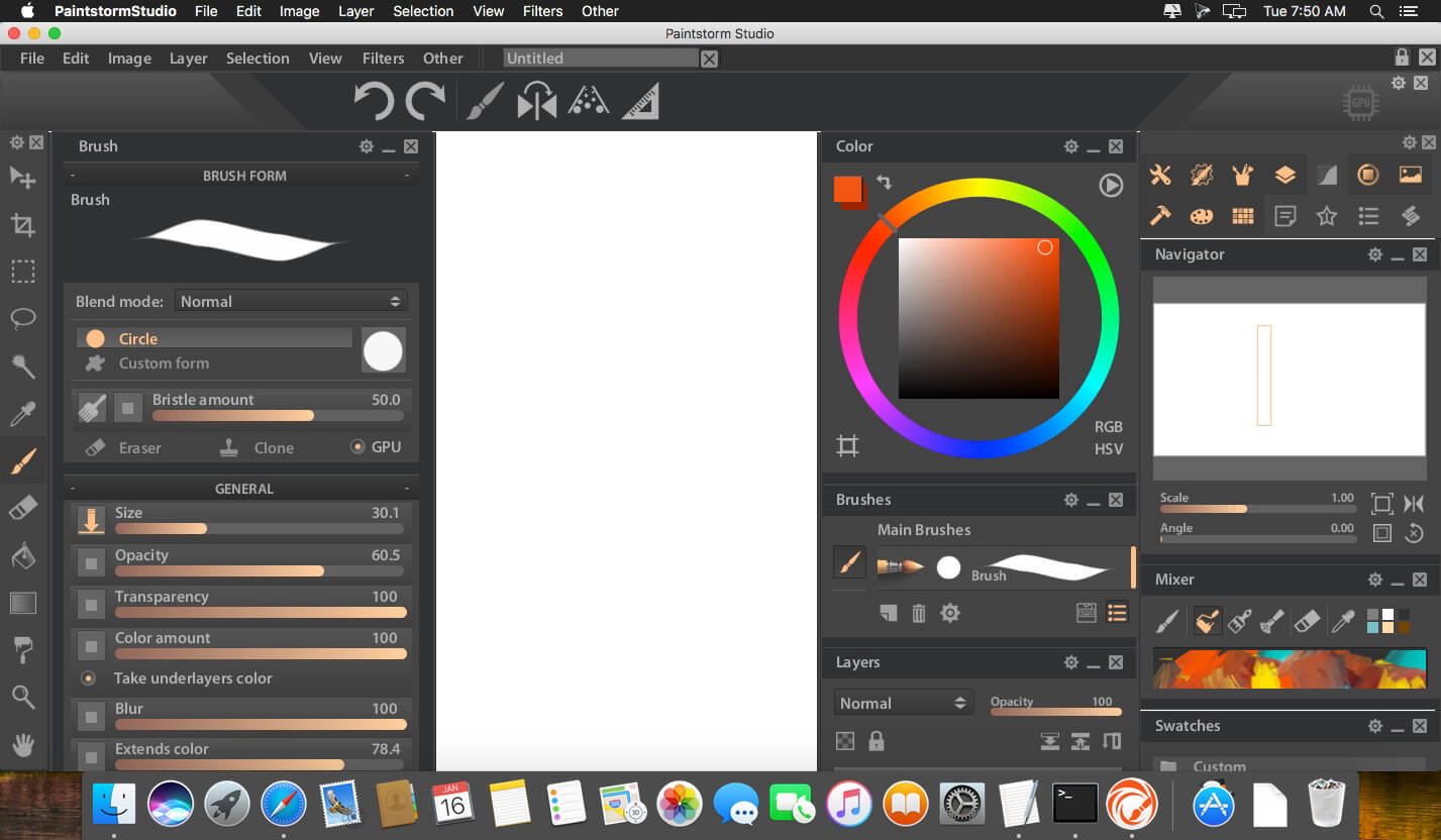 برنامج Paintstorm Studio