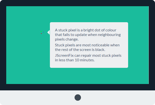 اصلاح نقط الشاشة JScreenFix 