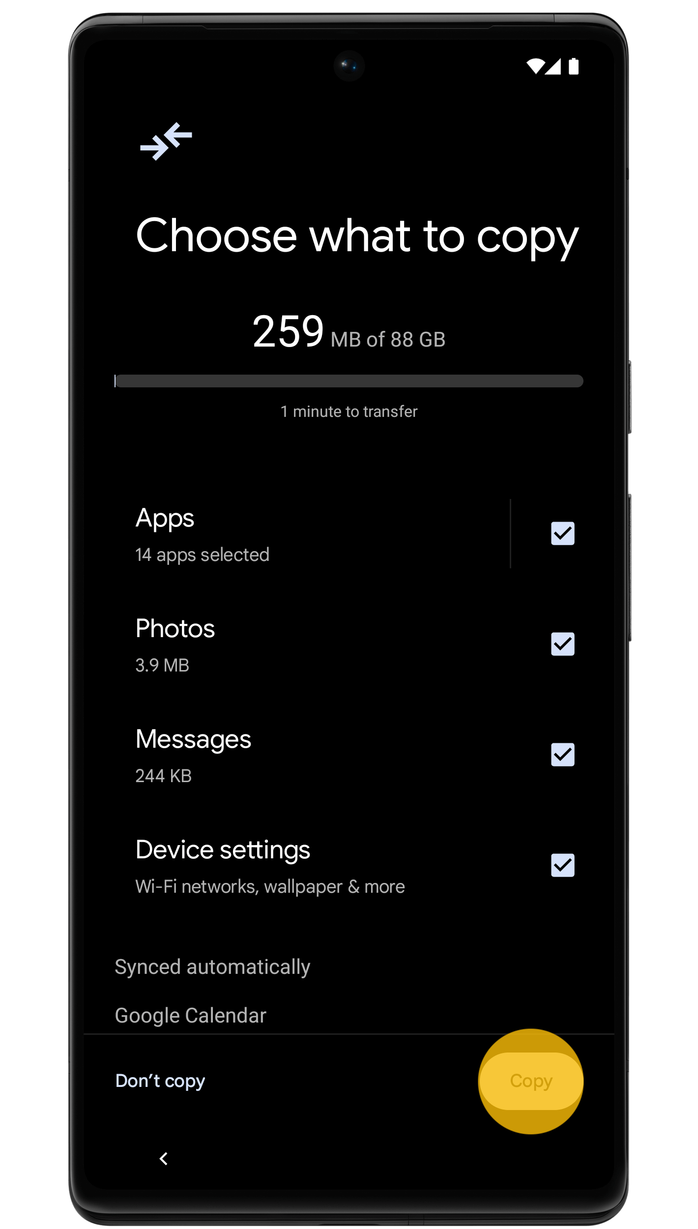 نقل الواتس اب من الايفون الي الاندرويد