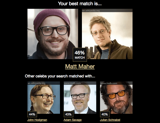 من اشبه من المشاهير