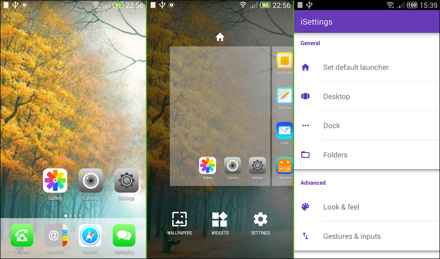 تطبيق iLauncher