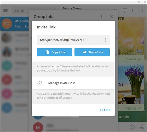 رابط الدعوة لجروبات تيلجرام
