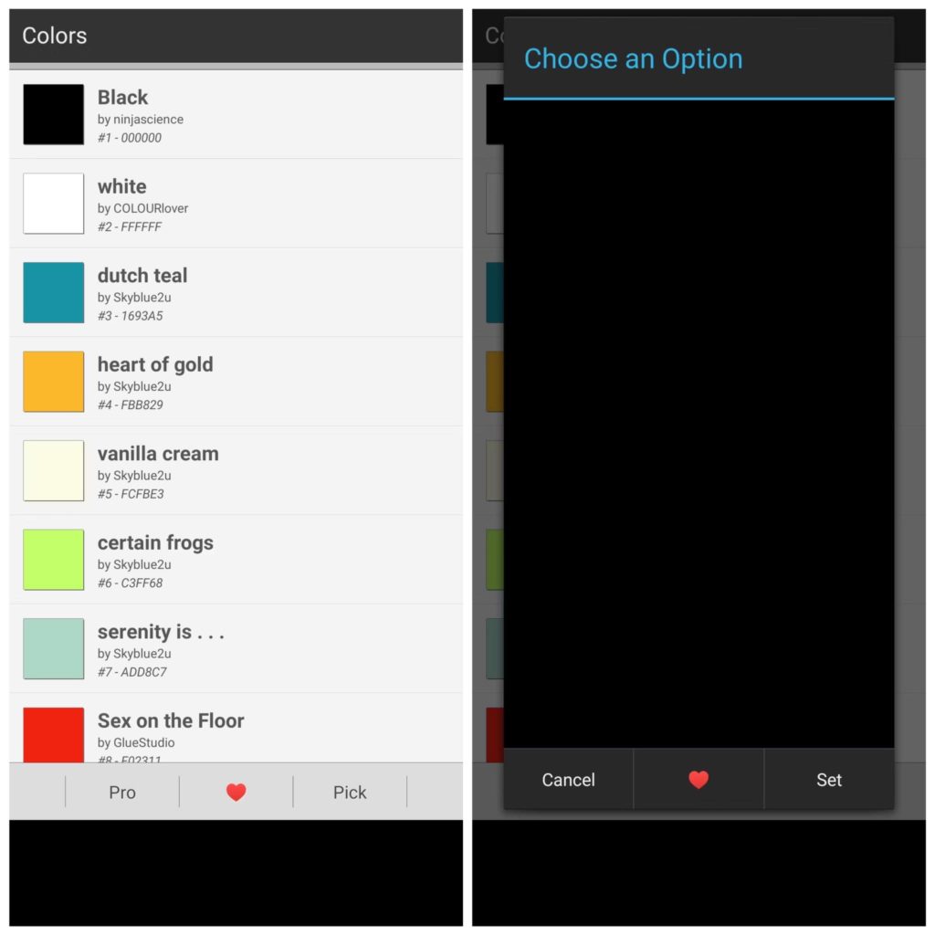 تغيير لون الخلفية للسيطرة على احتراق الشاشة