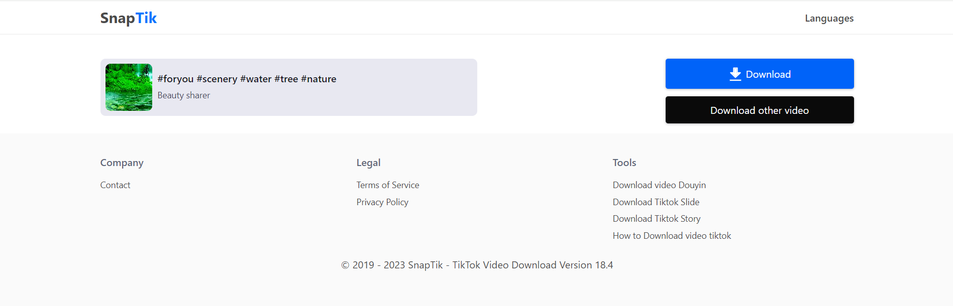 تحميل فيديوهات تيك توك أون لاين