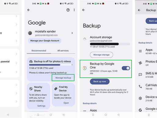 النسخ الاحتياطي للاندرويد: دليل شامل لحفظ كل الملفات