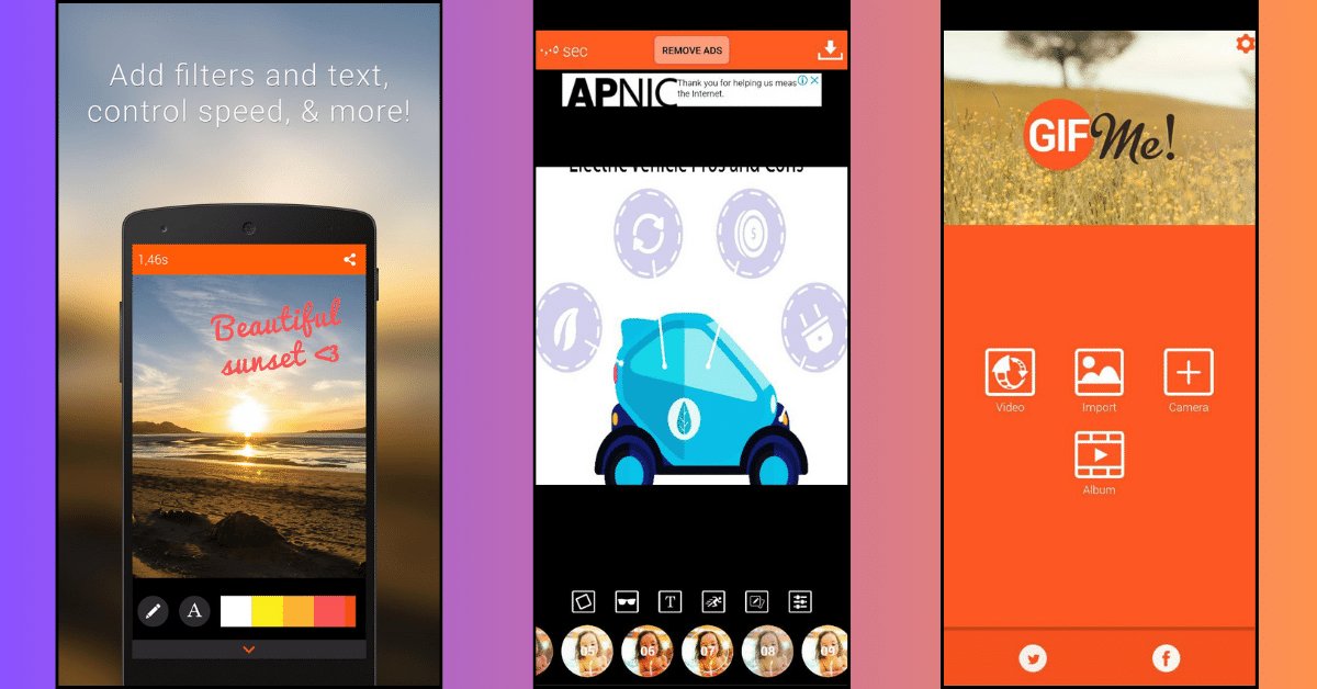 Gif Me! Camera لانشاء صور gif