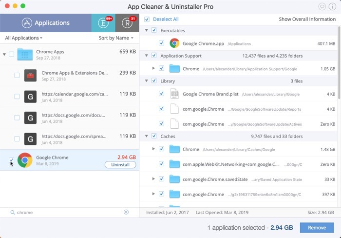 برنامج AppCleaner for mac 3