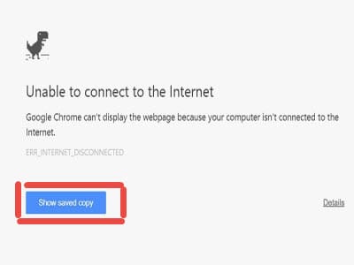 Offline Browsing Google Chrome 3