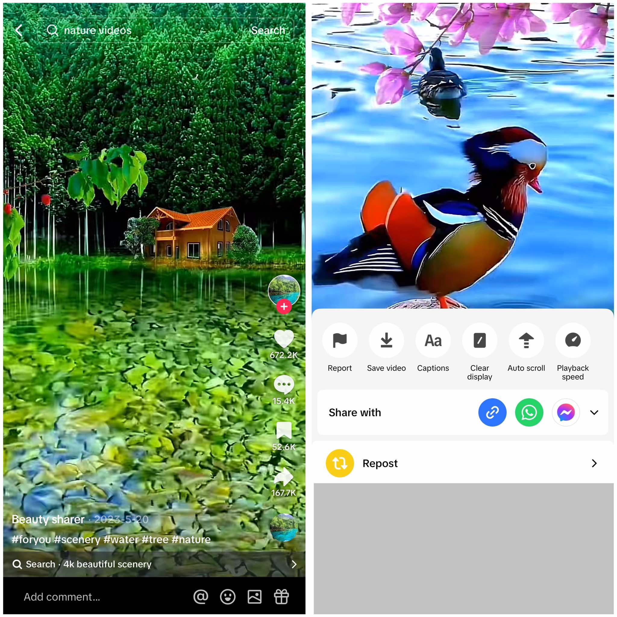 تحميل فيديوهات تيك توك على ios